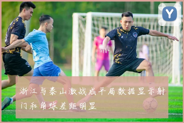 浙江与泰山激战成平局数据显示射门和角球差距明显